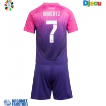 Njemačka Kai Havertz #7 Gostujuci Dres za djecu EP 2024 Kratak Rukav (+ Kratke hlače)